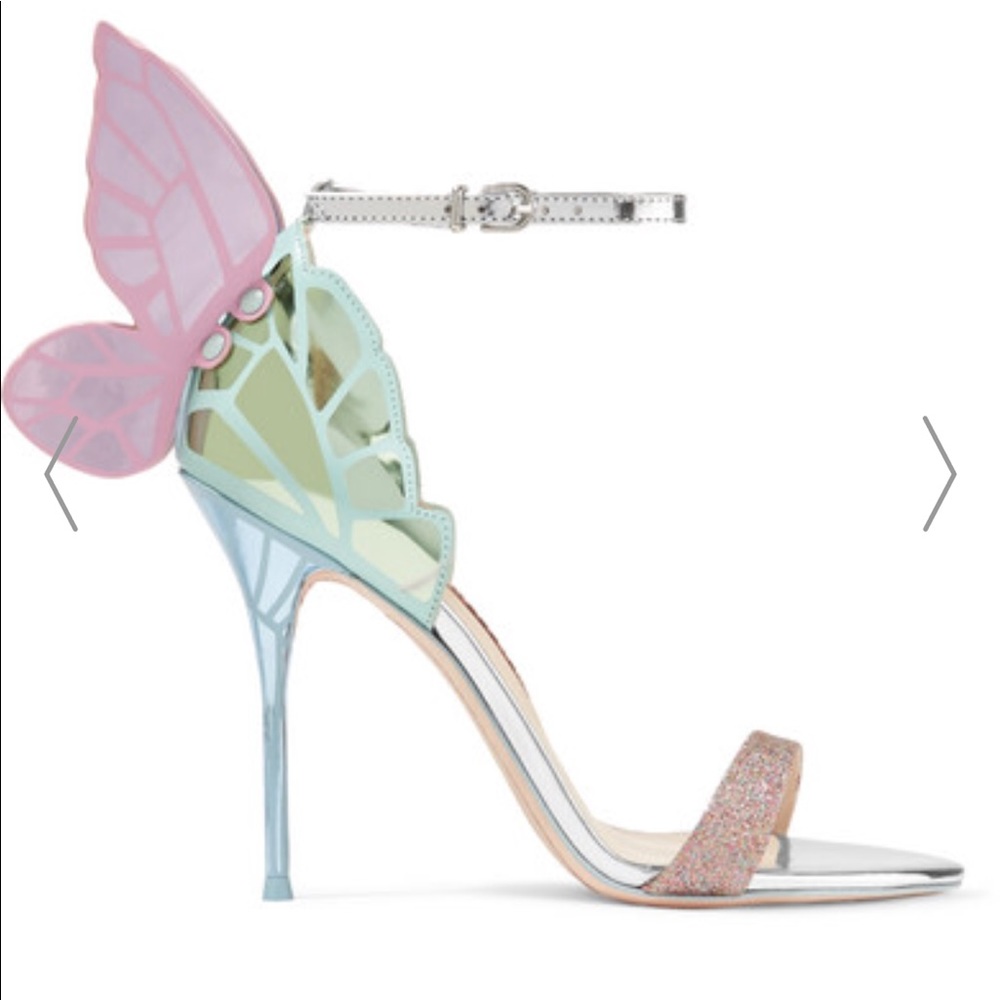 Sophia Webster Chiara butterfly 100 sandal heels